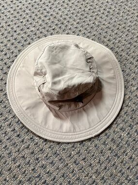 MISSION Light Beige Wide Brim Sun Hat